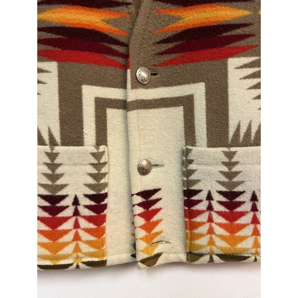 Vintage Roots Aztec Wool Vest - Picture 2 of 5
